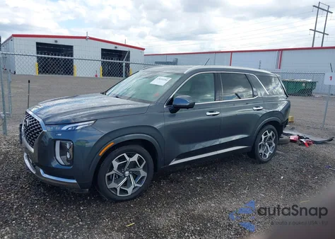 2022 Hyundai Palisade Calligraphy from USA, damaged, VIN KM8R7DHE4NU392891